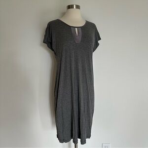 NWOT Hanro Pajama Dress Sz S Cotton Modal Gray